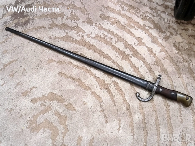 Френски щик нож байонет ГРА GRASS M1874, снимка 3 - Антикварни и старинни предмети - 51708606