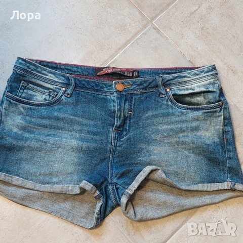 Дамски къси дънкови панталони 7 бр., снимка 9 - Къси панталони и бермуди - 50964340