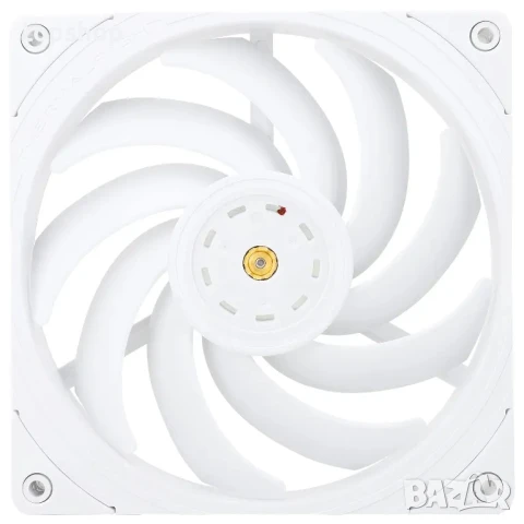 НОВ Thermalright TL-B14W 140 мм вентилатор за компютър, 1500 об./мин. S-FDB лагер / бял, снимка 5 - Други - 50492707