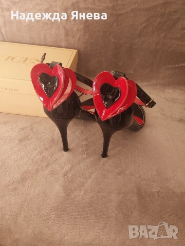 Дамски обувки на ток 40 и 41, снимка 2 - Дамски обувки на ток - 54225935