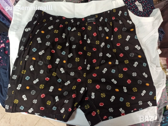 Мъжки боксерки BERRAK 100% памук, снимка 2 - Бельо - 53414551