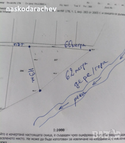 Парцел в регулацията на вилна зона "Ляската" - гр. Айтос, снимка 3 - Парцели - 10817276