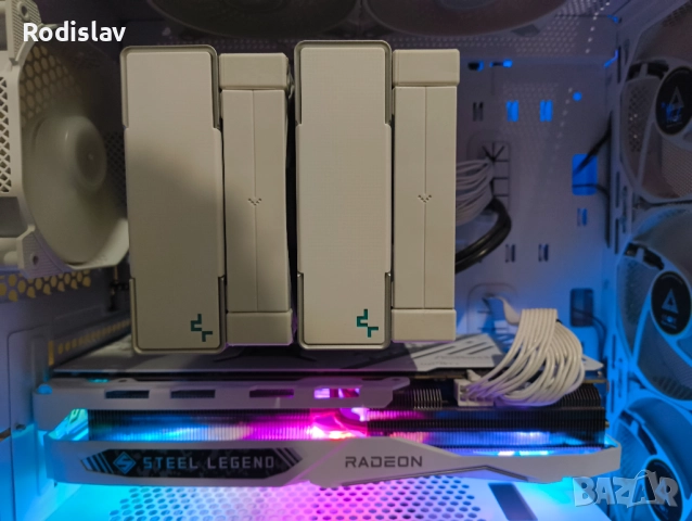 ASRock Radeon RX 7700 XT Steel Legend OC 12G GDDR6 с 2 години гаранция, снимка 7 - Видеокарти - 52918250