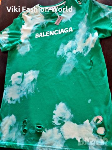 дамска тениска Balenciaga , Balenciaga t-shirt , тениси Баленсиага, снимка 1 - Рокли - 45715614