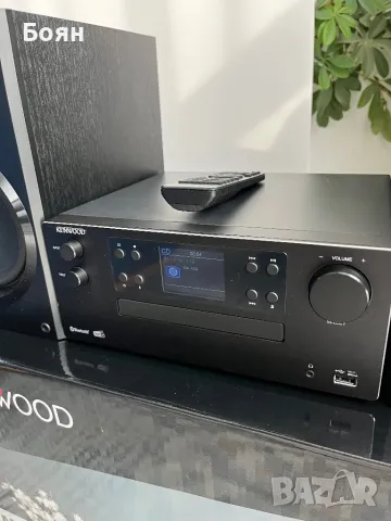 Hi-fi стерео уредба / система KENWOOD M-925DAB-B, 2x50w, Bluetooth, Mp3, Dab+, Usb, Cd, Radio, Eq, п, снимка 5 - Аудиосистеми - 48158352