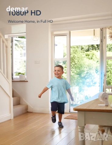 GNCC GC3 Комплект 2 броя вътрешна охранителна камера 1080P, CCTV, снимка 3 - IP камери - 51767514