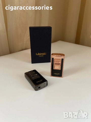 Запалка Lubinski с двоен пламък и вграден пънч, снимка 9 - Запалки - 52812874