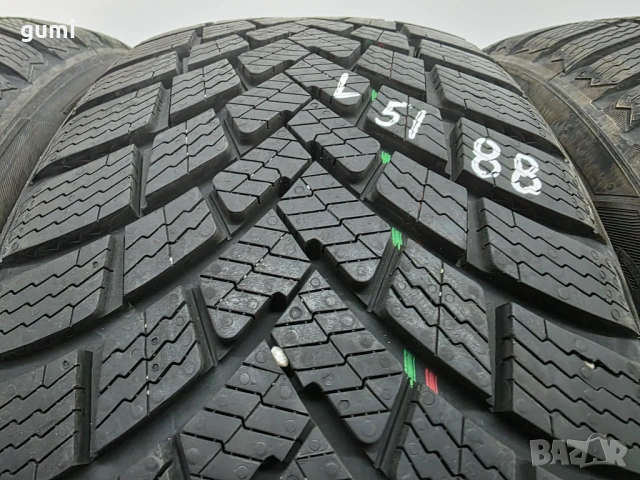 4бр зимни гуми 205/45/17 BARUM L05188 , снимка 2 - Гуми и джанти - 53882663