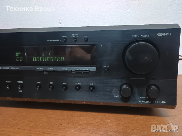 Ресивър (усилвател) Onkyo TX-DS494. Перфектен! Изпращам видео. , снимка 8 - Ресийвъри, усилватели, смесителни пултове - 54211166