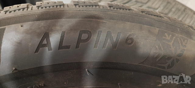 Зимни гуми Michelin Alpin 6 215/60/R17, снимка 10 - Гуми и джанти - 52503876