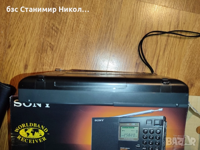 Радио Sony ICF-SW7600G FM Stereo/SW/MW/LW PLL World Radio., снимка 7 - Радиокасетофони, транзистори - 52620807