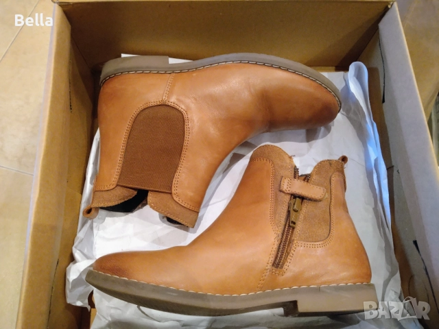 Боти ест.кожа Friboo 31 н., снимка 2 - Детски боти и ботуши - 52001845