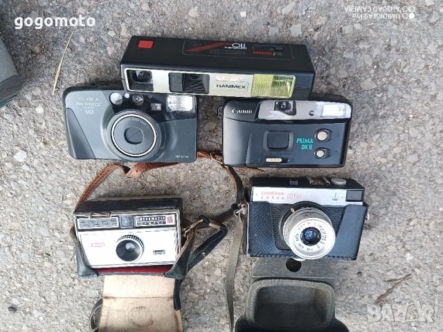 KANON, KODAK, YASHICA, СМЯНА, HANIMEX, Фотоапарат, ЛОТ ФОТОАПАРАТИ, колекция фотоапарати, снимка 12 - Фотоапарати - 46982373