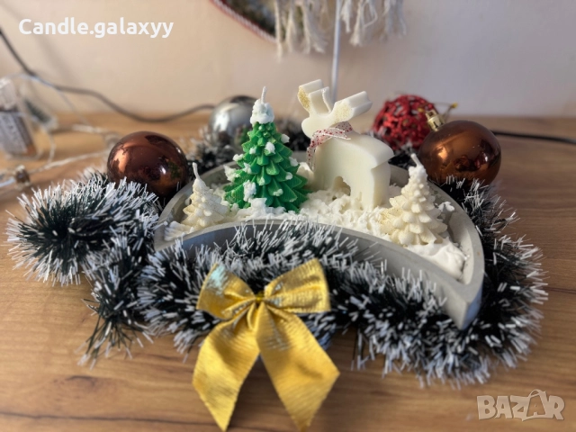 Коледна Свещ, снимка 3 - Декорация за дома - 52583606