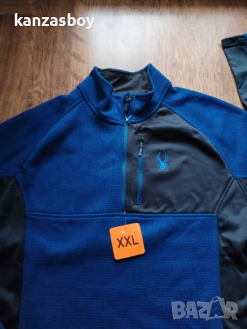 spyder men's gait half zip jacket - страхотно мъжко горнище НОВО БЕЗ ЕТИКЕТИ 2ХЛ, снимка 3 - Спортни дрехи, екипи - 53470195
