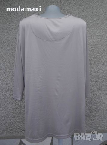   3XL Нова  блуза Little Rose с мопс, снимка 7 - Туники - 46435950