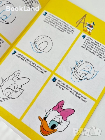 Learn to draw Donald and Daisy , снимка 6 - Други - 51591551