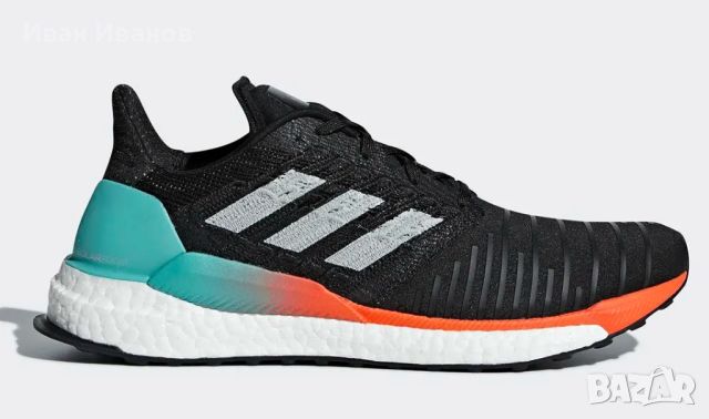 маратонки adidas SolarBoost 'Hi-Res Aqua  номер 47 1/3, снимка 3 - Маратонки - 46140633