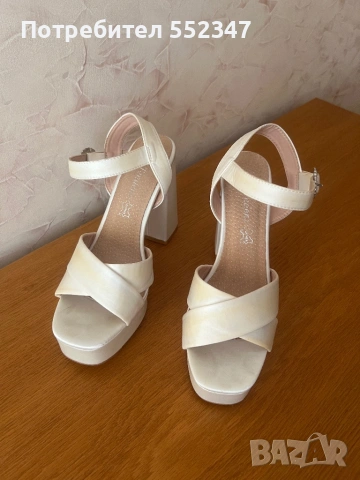 Сандали на ток, снимка 3 - Сандали - 54053483