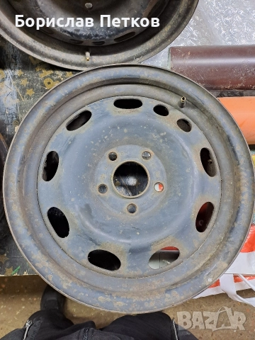 Продавам железни джанти 5/110/15