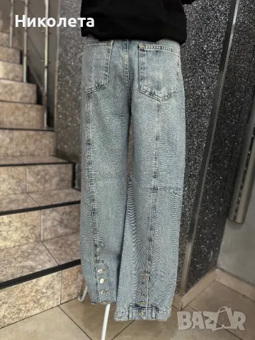 Дънки с интересен ефект , снимка 2 - Дънки - 50218111