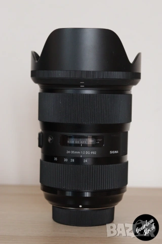 [Nikon F] Sigma 24-35mm f/2 DG HSM Art 👉 Ще работи и с FTZ, снимка 5 - Обективи и филтри - 52987314