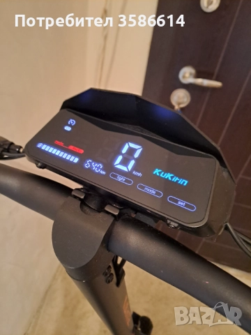 Електрическа тротинетка Kukirin G2 на няколко месеца, снимка 6 - Велосипеди - 52441911