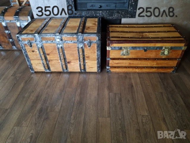 Стар сандък/ракла/скрин/ два броя