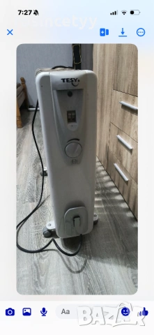 Маслен радиатор 12 ребра в добро състояние