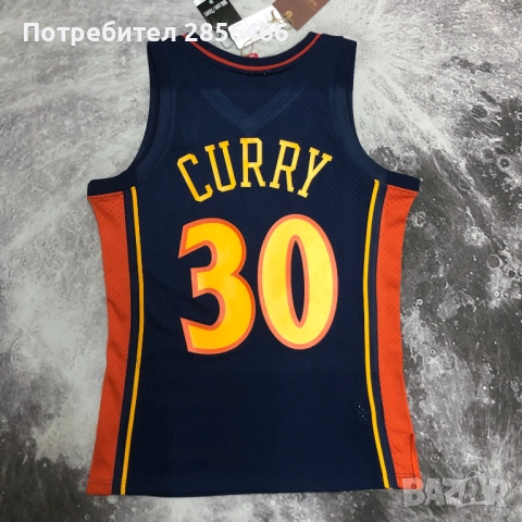 Мъжки потник Mitchell&Ness Stephen Curry Golden State Warriors season 2009 размер XL, снимка 9 - Тениски - 52028989