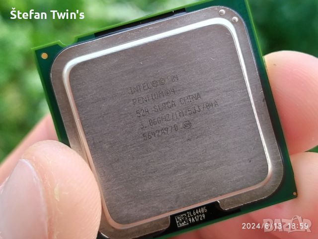 ✅ Процесор Intel Pentium 4 524 SL9CA 3.06GHz 1MB Cache 533MHz FSB LGA775, снимка 3 - Процесори - 46188862
