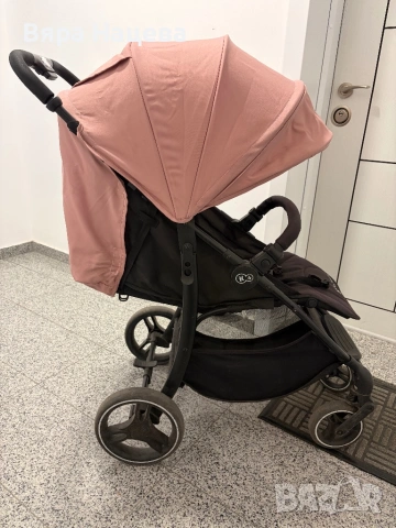 Детска количка Kinderkraft Cruiser розова, снимка 5 - Детски колички - 53054132