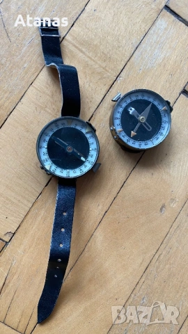 Лот стари военни компаси, снимка 2 - Антикварни и старинни предмети - 53930309