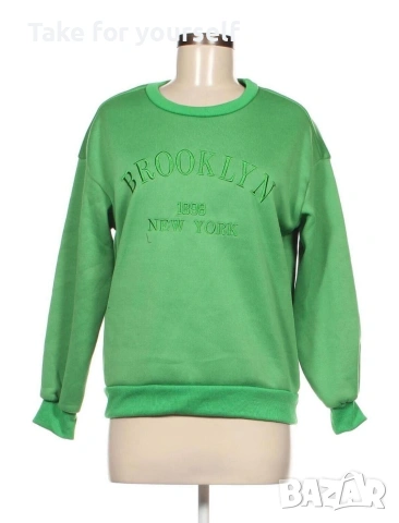 Дамска зелена блуза S/M размер 