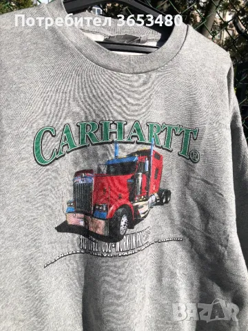 Carhartt hoodie суитшърт Размер С, снимка 2 - Суичъри - 47442217