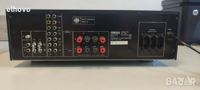 Стерео усилвател Yamaha AX-570, снимка 8 - Ресийвъри, усилватели, смесителни пултове - 54301971