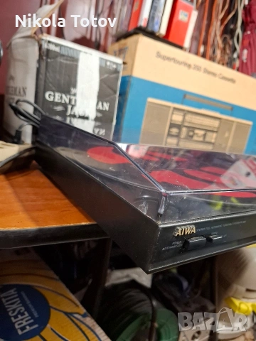 Продава се грамофон Aiwa PX-E80. , снимка 5 - Грамофони - 53541933