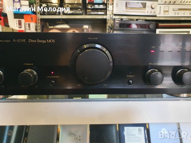 Усилвател Pioneer A-209R  В отлично техническо и визуално състояние., снимка 4 - Ресийвъри, усилватели, смесителни пултове - 45648627