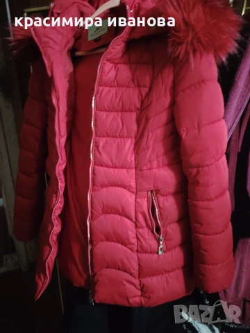 Дамско зимно яке, снимка 2 - Якета - 53358670