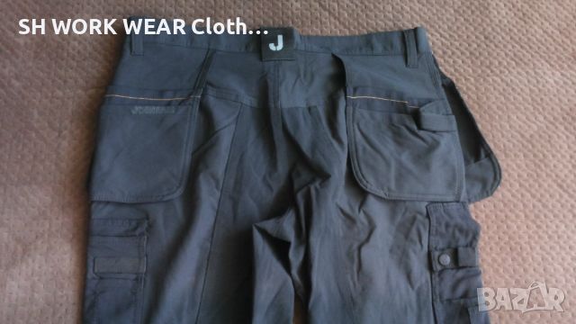 JOBMAN 2191 Stretch Trousers размер 52 / L изцяло еластичен работен панталон W4-116, снимка 5 - Панталони - 45256949