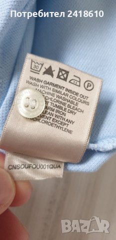 Burberry London  Pique Cotton Mens Size M / L  ОРИГИНАЛНА Тениска!, снимка 13 - Тениски - 45584575