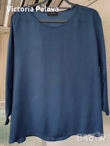 REPEAT Швейцария  скъпа блуза коприна и вискоза, снимка 9 - Блузи с дълъг ръкав и пуловери - 46310593