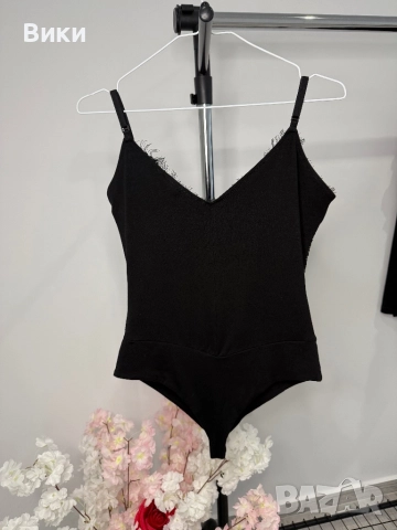 Алеса Alessa черно боди размер М, снимка 5 - Корсети, бюстиета, топове - 52113958