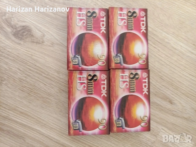 Видеокасета TDK 8mm HS 90. 