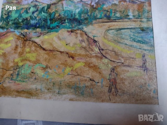 Картина рисунка 1, снимка 2 - Антикварни и старинни предмети - 50723027