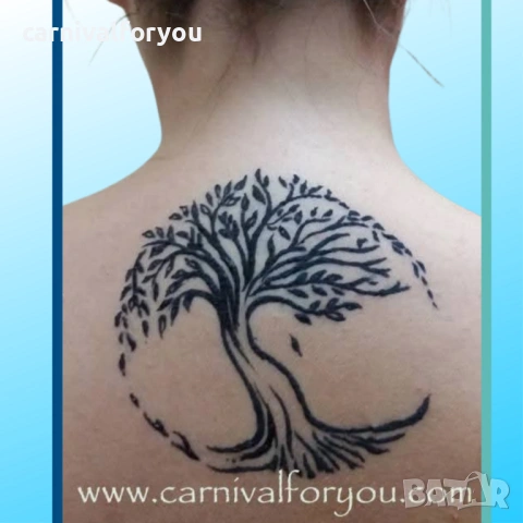 Ръчно рисувани временни татуировки с къна, снимка 9 - Други услуги - 54122584