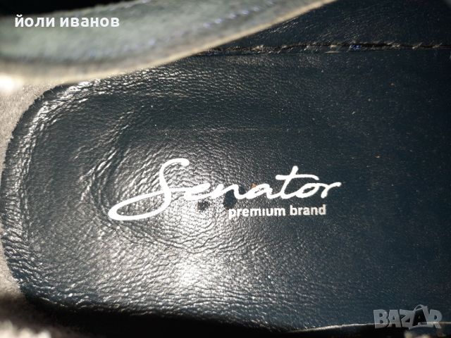 Senator-premium brand-мъжки кожени,шити обувки 44 номер, снимка 4 - Ежедневни обувки - 45252656