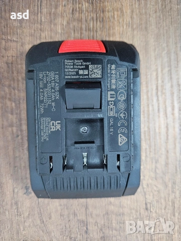 BOSCH 4Ah 18V Нова батерия, снимка 4 - Други инструменти - 53512717