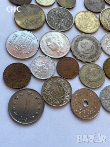Лот монети от различни държави и години., снимка 5 - Нумизматика и бонистика - 52771951