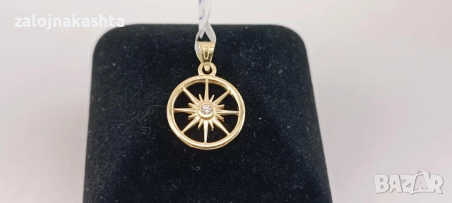 Нова Златна висулка звезда-1,52гр/14кр